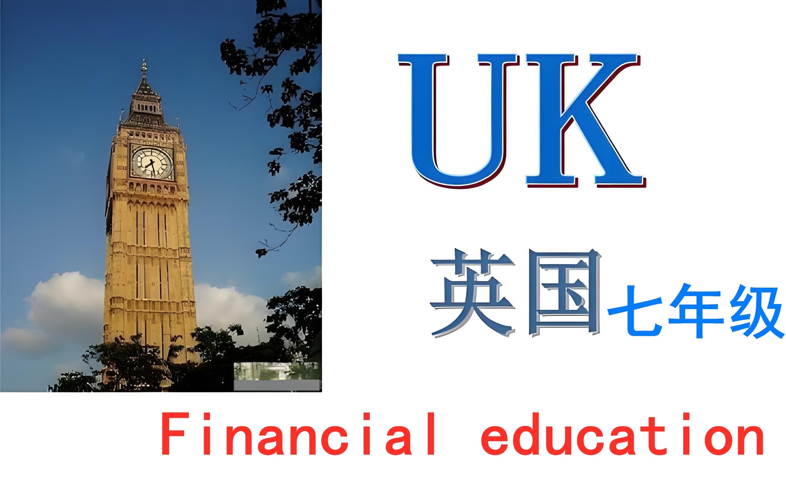 英国七年级【K7】Financial education